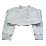 I Delfi Coprispalle Tinta Unita per Neonato 24A4580 BIANCO I DELFI 