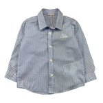 LE BEBE' camicia manica lunga fantasia a righe Bianco/azzurro per Neonato LBB5236 BIANCO/AZZURRO LE BEBE' 