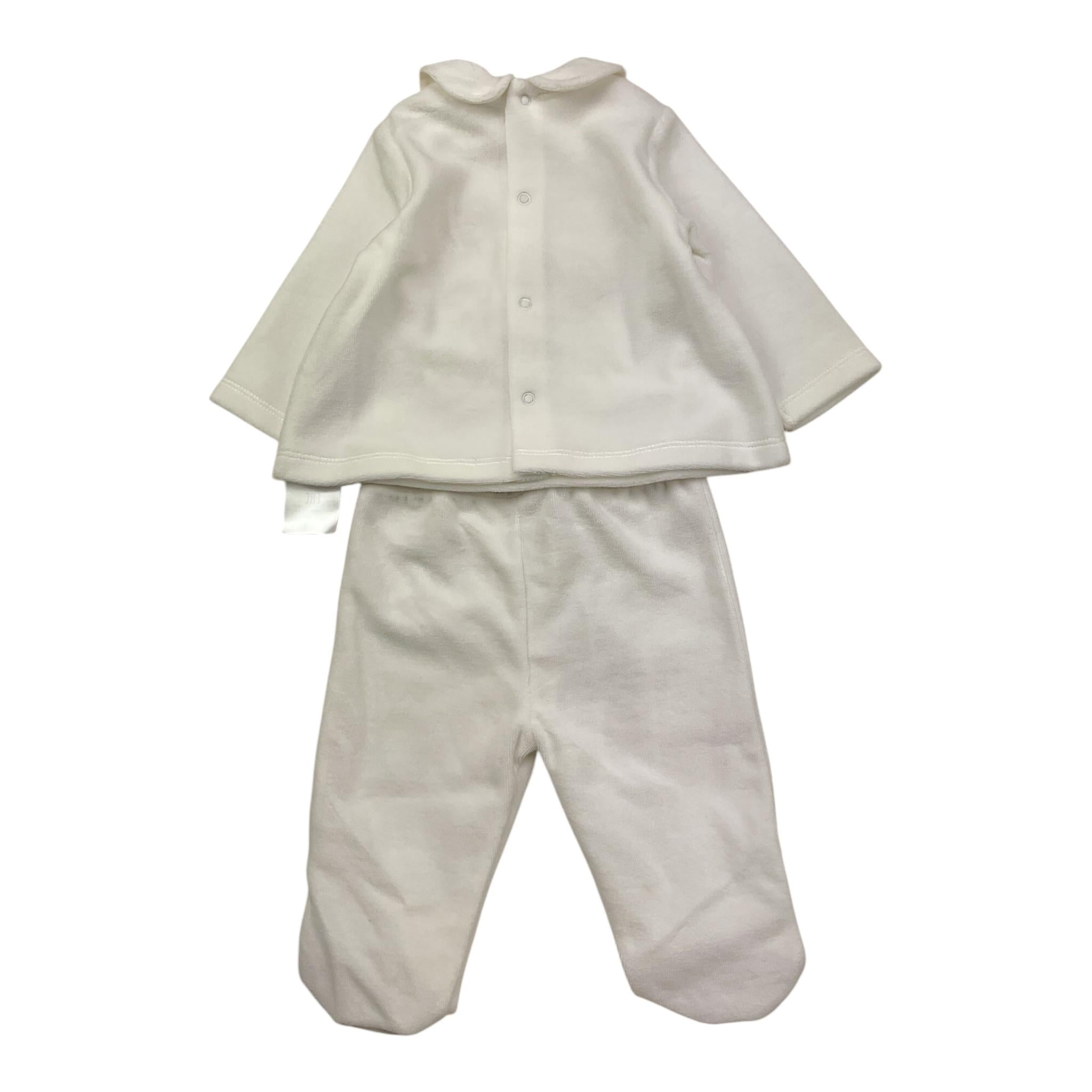 LE BEBE' completo 2pz maglia-ghettina Bianco per Neonata LBG5945 BIANCO LE BEBE' 