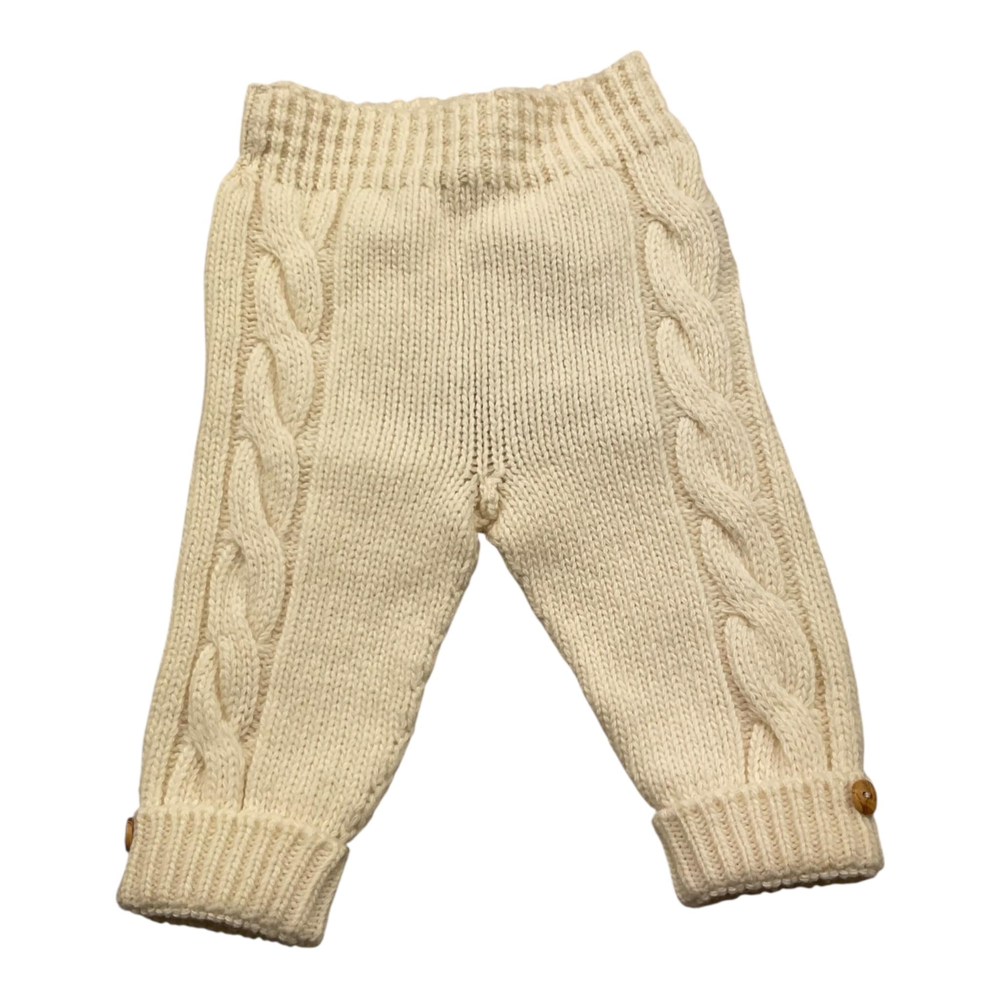 WEDOBLE pantalone in maglia tinta unita Panna per Neonato I2404322 PANNA WEDOBLE 