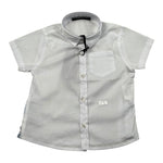 Daniele Alessandrini Camicia Manica Lunga Tinta Unita con Taschino per Neonato 1296C00028 BIANCO DANIELE ALESSANDRINI 