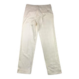 Please Pantalone Tinta Unita Con Girovita Regolabile Bianco Per Bambino