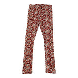 Name.It Leggins Tinta Unita Con Fantasia Floreale Bianco Per Bambina