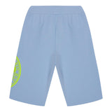 Balmain Completo 2 Pezzi Felpa Smanicata-Bermuda Tinta Unita per Bambino BU3Q80 AZZURRO BALMAIN 