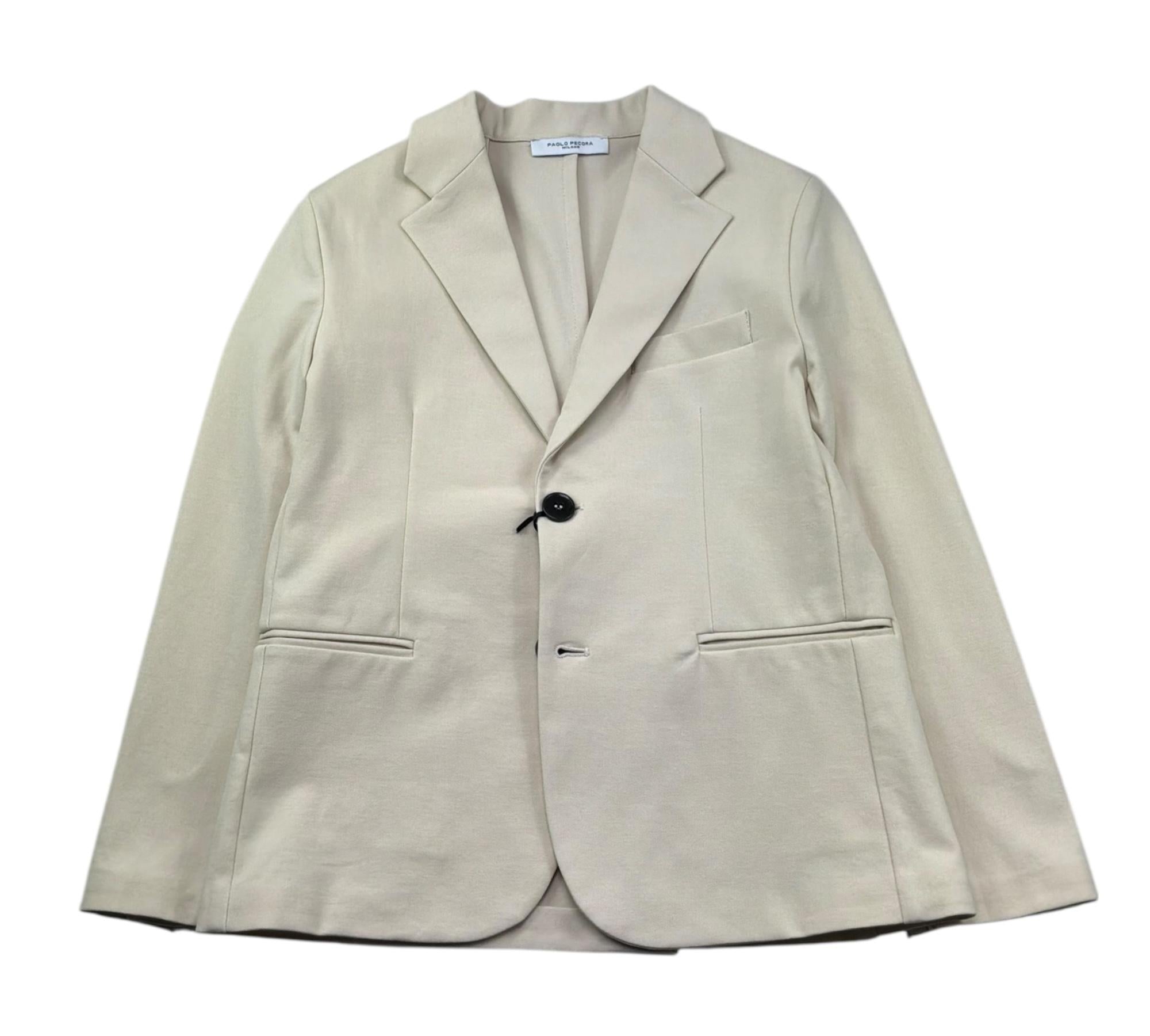 Paolo Pecora Giacca Tinta Unita per Bambino PP4207 SABBIA PAOLO PECORA 