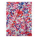 Philosophy Short Tinta Unita Con Fantasia Fiori Azzurro Per Bambina