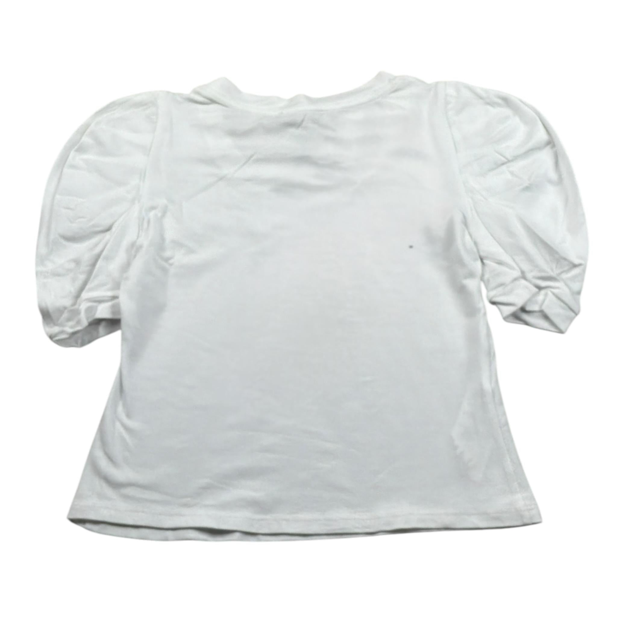 J'Aime' T-Shirt Girocollo tinta unita Bianco per Bambina 4522G BIANCO J'AIME' 