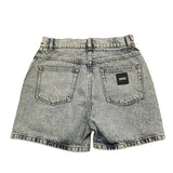 Dolce & Gabbana Short In Denim Tinta Unita con Stampa per Bambina L83Q25LDC30 AZZURRO DOLCE & GABBANA 