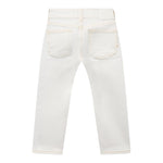 Scotch & Shrunk Pantalone Tinta Unita con Girovita Regolabile per Bambino 170392 BIANCO SCOTCH & SHRUNK 