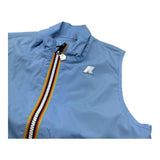 K-Way Giubbino Tinta Unita Modello Smanicato con Zip per Bambino K41336W AZZURRO K-WAY 