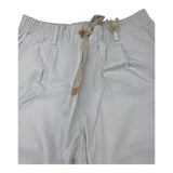 Eleventy Pantalone Tinta Unita Con Elastico In Vita Azzurro Per Bambino