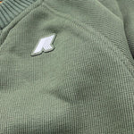 K-Way Maglia Tinta Unita Girocollo con Logo per Bambino K2148LW VERDE K-WAY 