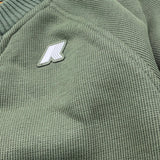 K-Way Maglia Tinta Unita Girocollo con Logo per Bambino K2148LW VERDE K-WAY 