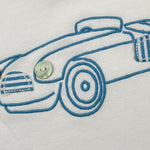 Malvi & Co T-Shirt tinta unita con Stampa Bianco per Neonato S24B205CAJJ BIANCO MALVI & CO 