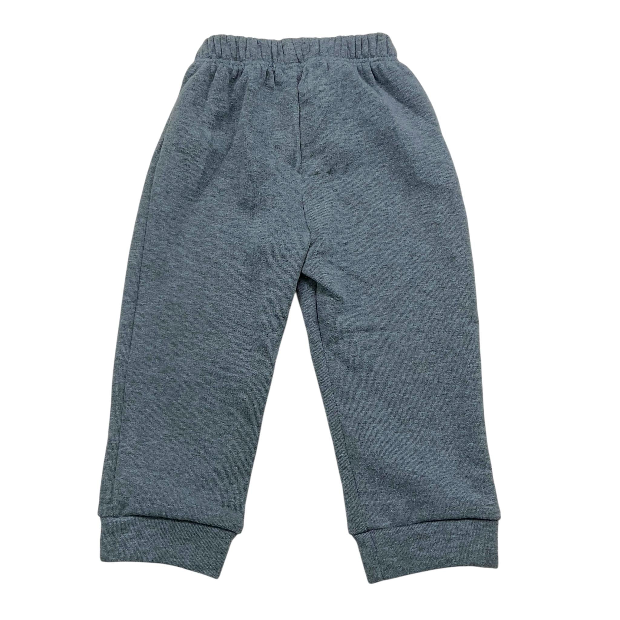 CALAMARO pantalone tuta tinta unita con elastico in vita Blu per Neonato 16057X BLU CALAMARO 