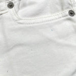 Diesel Bermuda In Denim Tinta Unita Girovita Regolabile per Neonato K00362 BIANCO DIESEL 