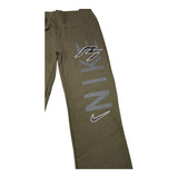 NIKE pantalone modello tuta tinta unita con stampa Verde per Bambino 9Q0826X VERDE NIKE 