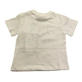 Cesare Paciotti T-Shirt Girocollo Tinta Unita con Stampa per Neonato TSP5167BNX BIANCO CESARE PACIOTTI 