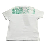 Daniele Alessandrini T-Shirt Tinta Unita con Stampa per Neonato 1296M00223X BIANCO DANIELE ALESSANDRINI 
