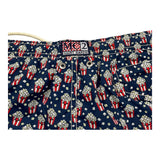 Saint Barth Costume Tinta Unita con Stampa Popcorn per Bambino JEA0004 BLU SAINT BARTH 