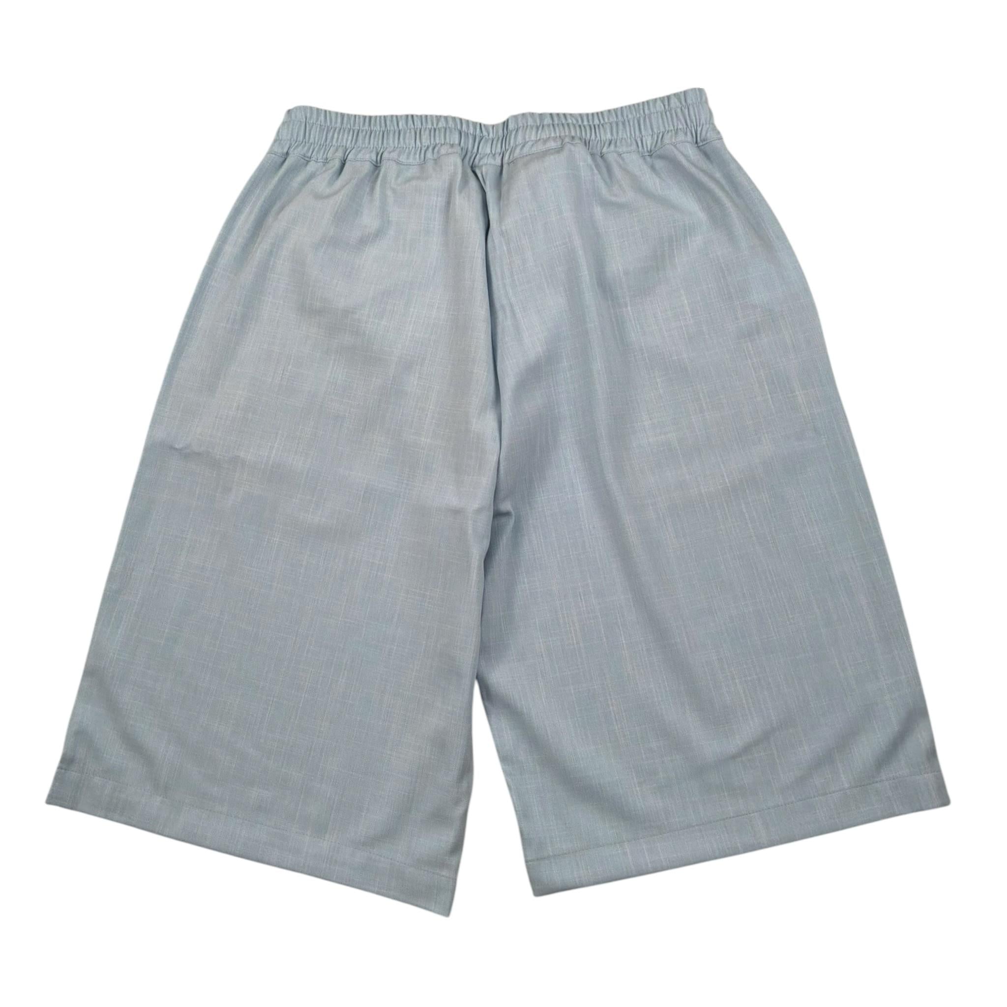 Daniele Alessandrini Bermuda Tinta Unita con Elastico In Vita per Bambino 1236S00231 AZZURRO DANIELE ALESSANDRINI 