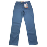 Levi'S Pantalone Tinta Unita Con Girovita Regolabile Azzurro Per Bambino