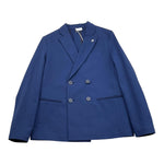 Manuel Ritz Giacca Tinta Unita Doppiopetto per Bambino MR2909 BLU MANUEL RITZ 