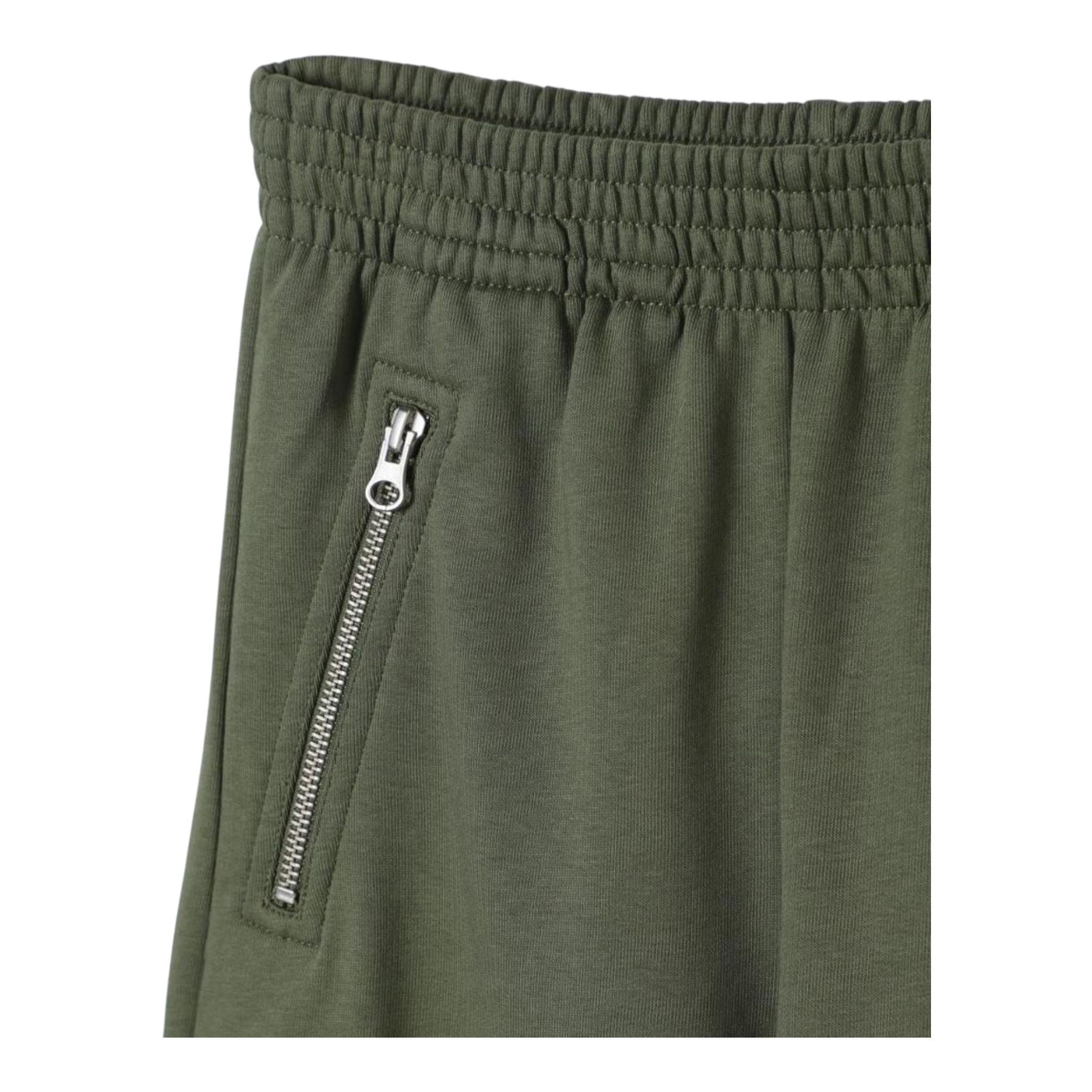 MAISON MARGIELA pantalone tinta unita con elastico in vita Verde per Bambino M60695 VERDE MAISON MARGIELA 