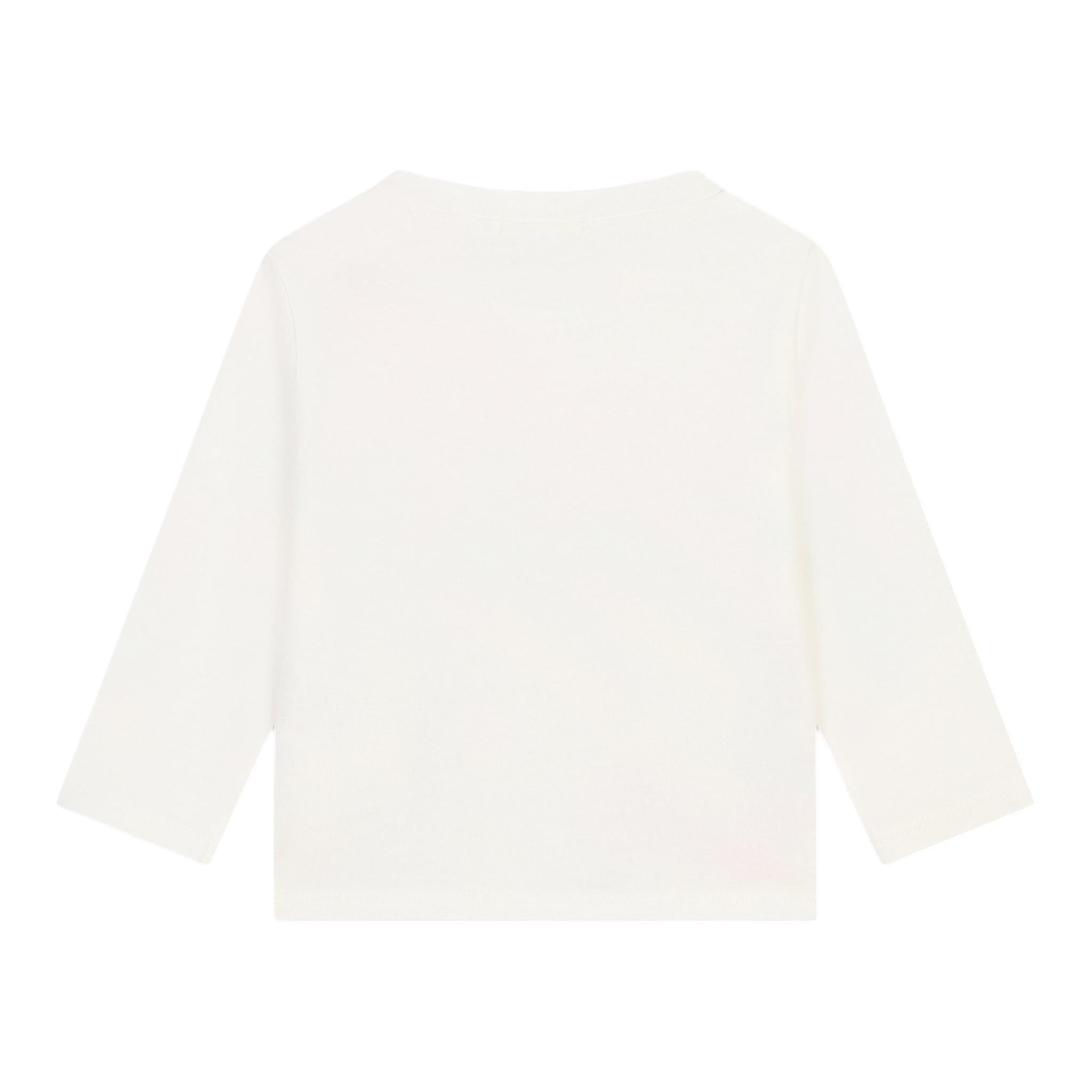 BillIEBLUSH shirt girocollo tinta unita con stampa  Bianco per Neonata U20404 BIANCO BillIEBLUSH 