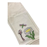 Stella Mccartney Pantalone Modello Tuta Tinta Unita con Stampa per Bambina TW6A20J BIANCO STELLA McCARTNEY 