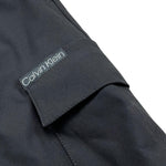 Calvin Klein Bermuda Tinta Unita con Elastico In Vita per Bambino IB0IB02512 NERO CALVIN KLEIN 