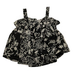 Dixie Top Tinta Unita con Ricami In Contrasto per Bambina CC22084G74 NERO DIXIE 