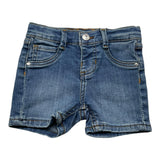 Liu Jo Bermuda Tinta Unita In Denim per Neonato K4RD09D4CA0X BLU GUESS 