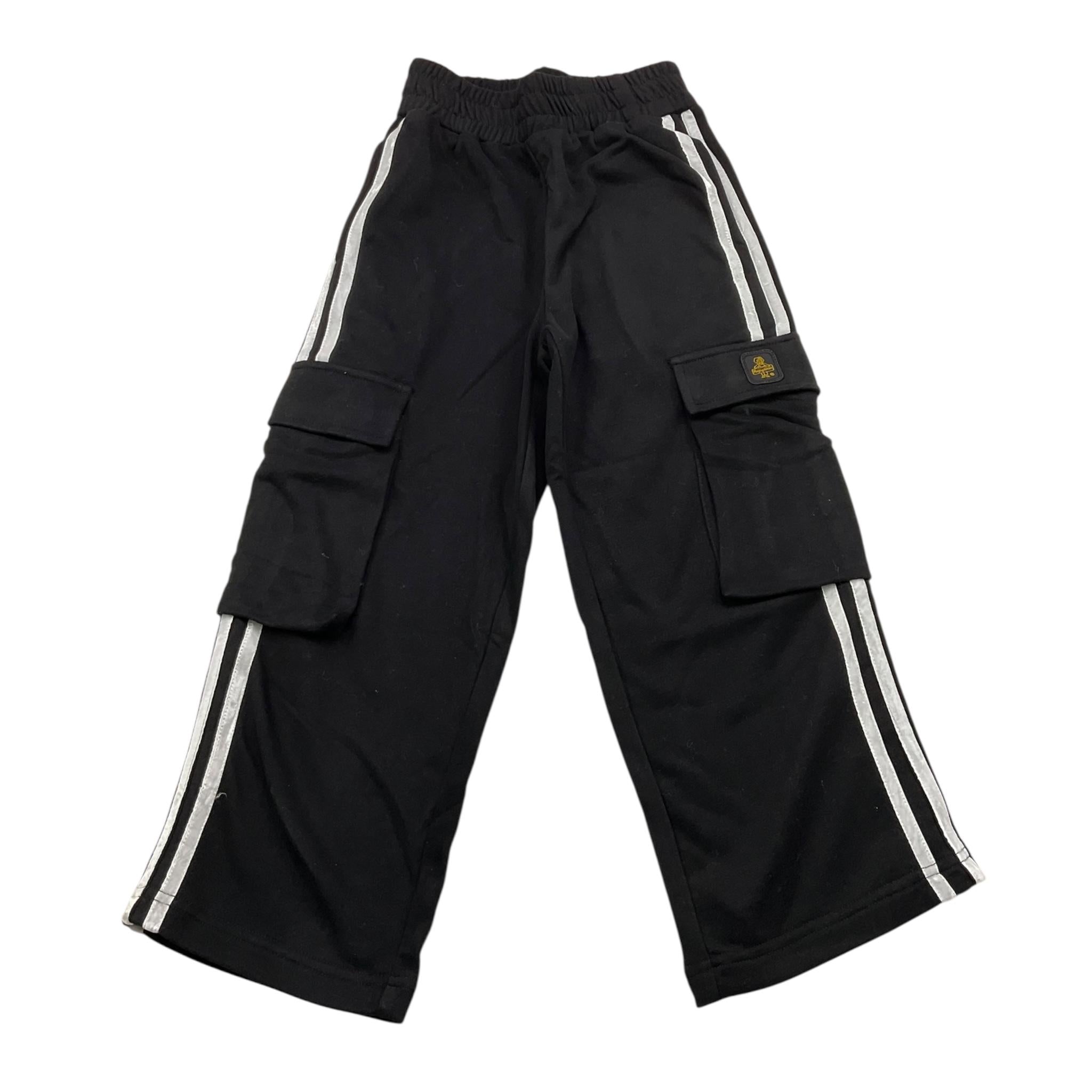 REFRIGIWEAR pantalone tuta tinta unita con fantasia a righe Nero per Bambina RWG951X NERO REFRIGIWEAR 