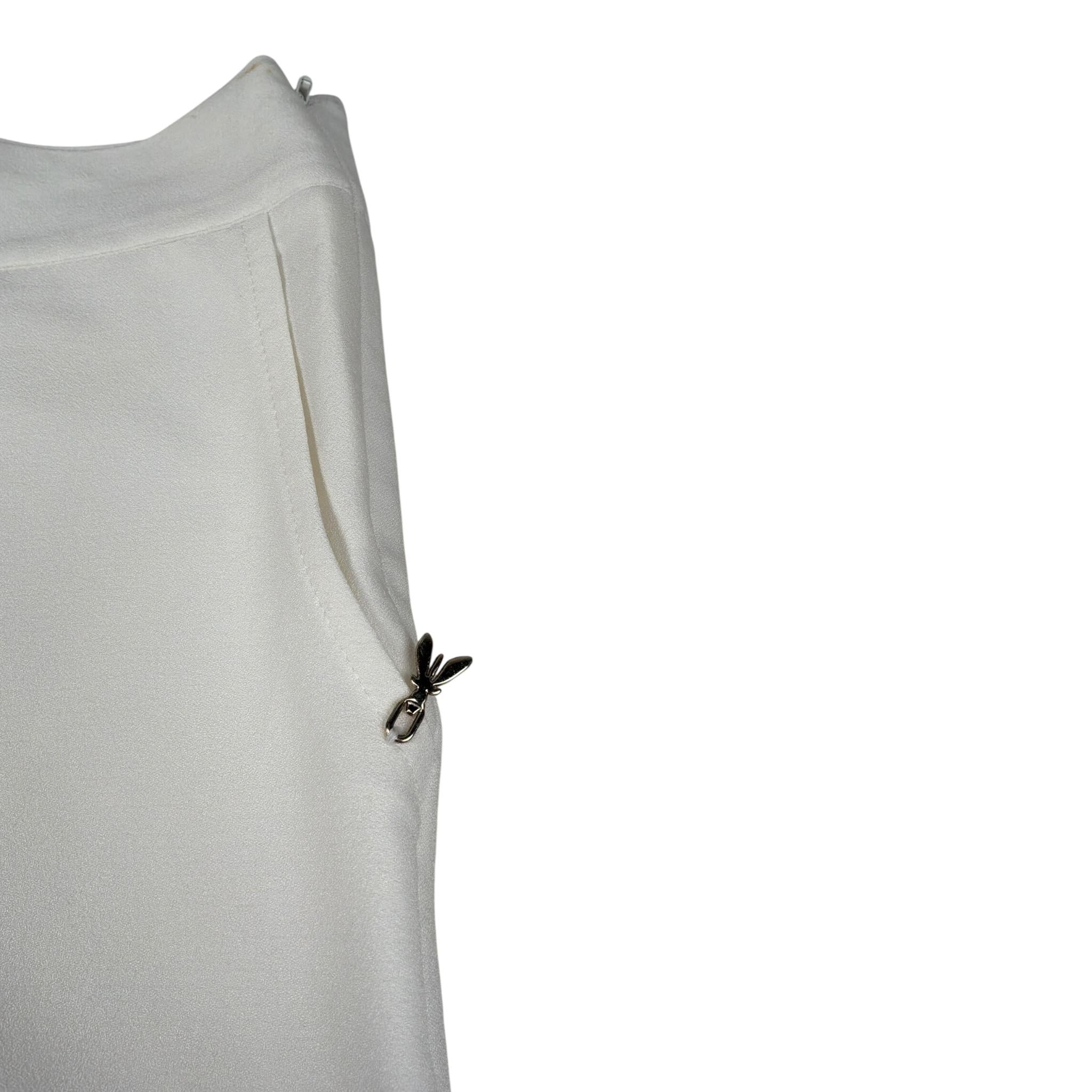 Patrizia Pepe Pantalone tinta unita Modello Palazzo Panna per Bambina PJFPA45 PANNA PATRIZIA PEPE 