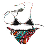 Tooco Costume 2Pz Triangolo-Slip Bianco Per Bambina