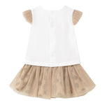 Mayoral Completo 2 Pezzi Canotte-Gonna per Neonata 1874 BIANCO MAYORAL 