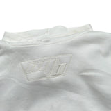I'M Brian Felpa tinta unita con Cappuccio Bianco per Neonato F2920 BIANCO I'M BRIAN 