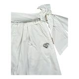 Liu Jo Pantalone Tinta Unita Modello Palazzo per Neonata KA5063NX BIANCO LIU JO 