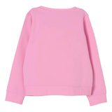 Liu Jo Felpa Chiusa Girocollo Tinta Unita con Logo per Bambina KA5014J ROSA LIU JO 
