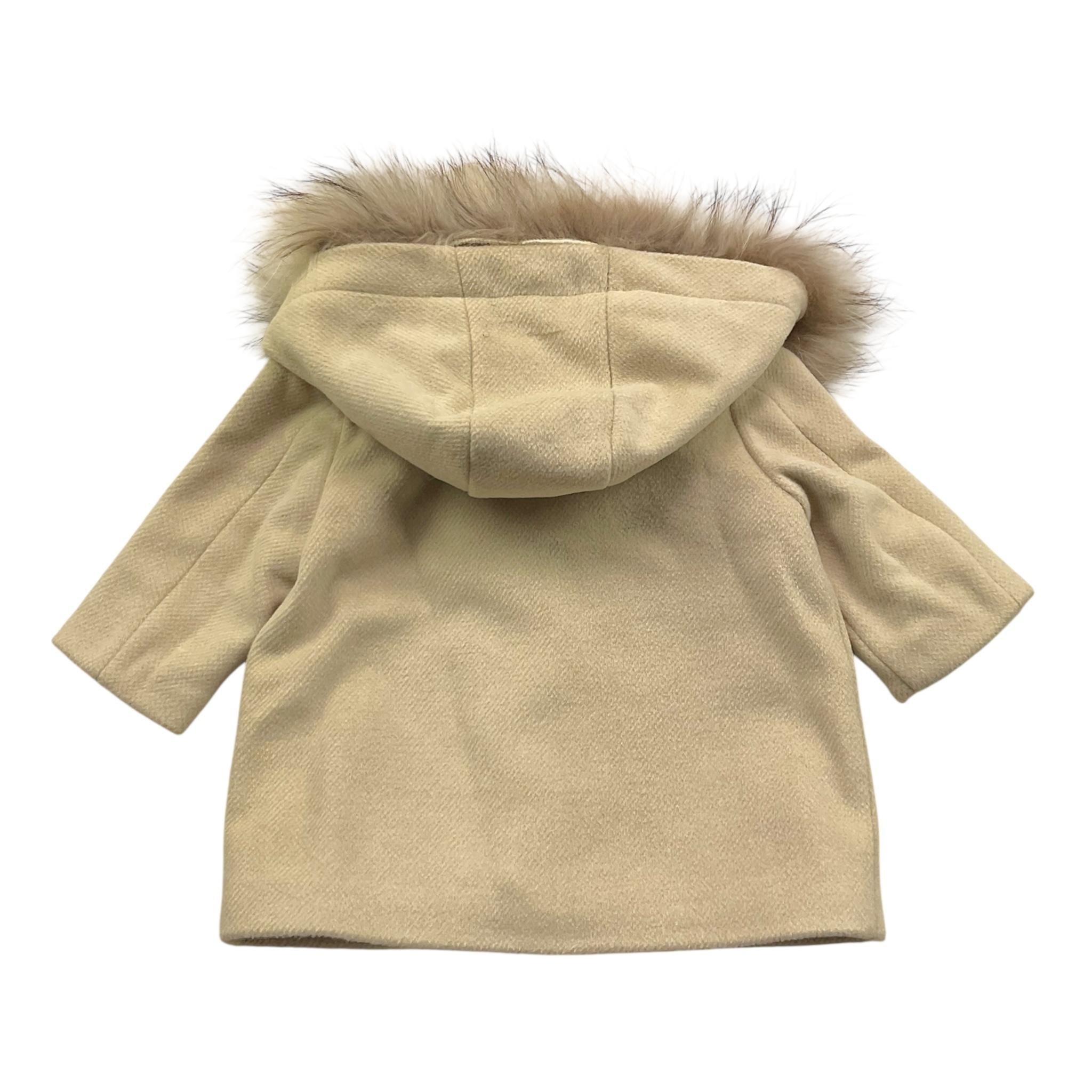 NEVER TOO cappotto tinta unita con cappuccio Beige per Neonato NT2180NX BEIGE NEVER TOO 