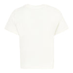 Kenzo T-Shirt Girocollo Tinta Unita con Stampa per Bambina K61108 BIANCO KENZO 