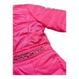 Monnalisa Giubbino Tinta Unita con Bottoni per Neonata 399104 FUXIA MONNALISA 