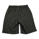 Daniele Alessandrini Einfarbige Bermudashorts mit elastischer Taille Schwarz für Jungen