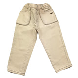 Emporio Armani Jeans Tinta Unita con Girovita Regolabile per Bambino EB000254 BEIGE EMPORIO ARMANI 