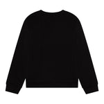 GUESS felpa chiusa girocollo tinta unita cn stampa logo Nero per Bambino L4BQ08KAD73 NERO GUESS 