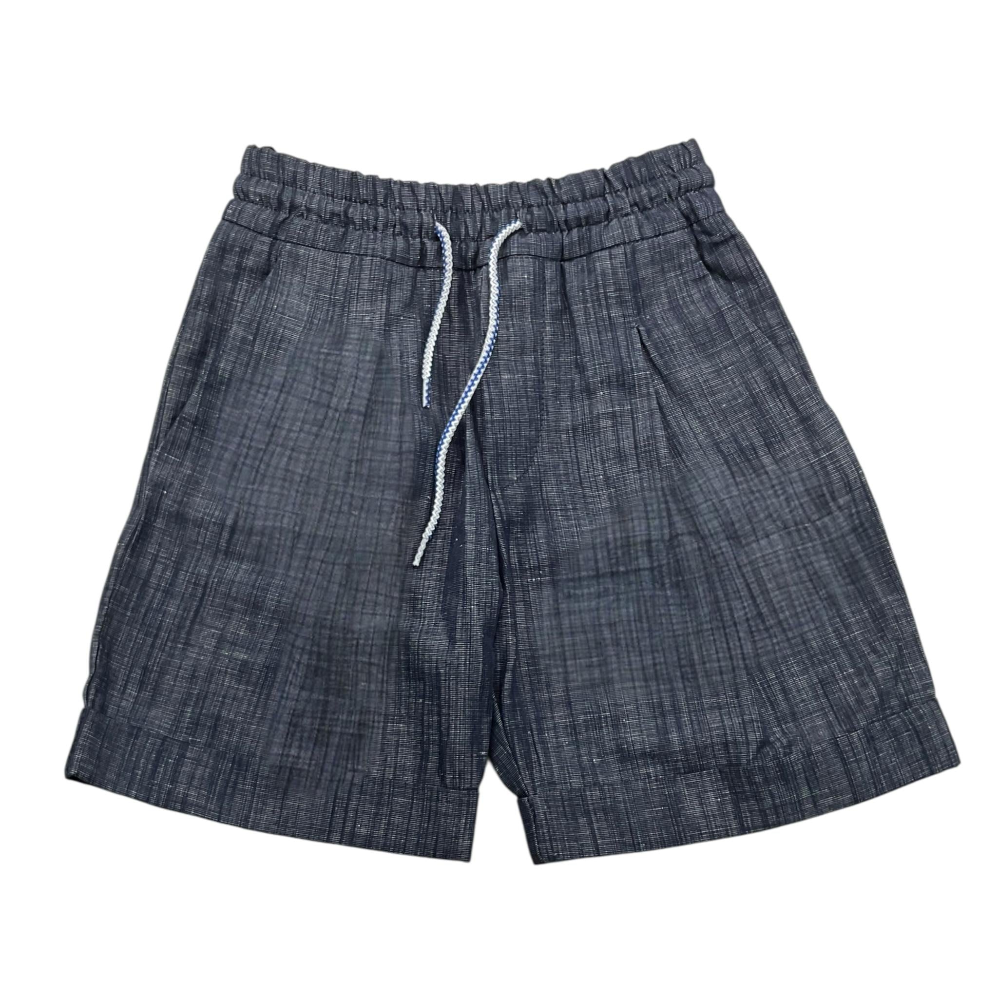 Missoni Bermuda Tinta Unita con Elastico In Vita per Bambino MU6Q89G0131 BLU MISSONI 