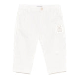 Moschino Pantalone Fantasia A Righe per Neonato MUP05N BIANCO/BEIGE MOSCHINO 