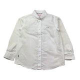 Sun68 Camicia Tinta Unita con Logo per Bambino CPS35305 BIANCO SUN68 