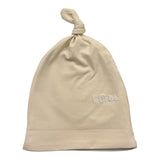 Le Bebe' Cappello Tinta Unita con Stampa per Neonata LBB4819 BEIGE LE BEBE' 